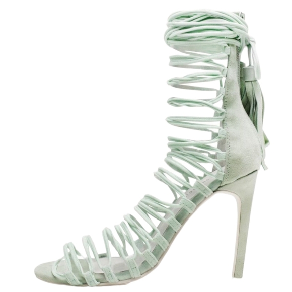 Jeffrey Campbell Shoes - Mint Advent-Lo Heels From Jeffrey Campbell